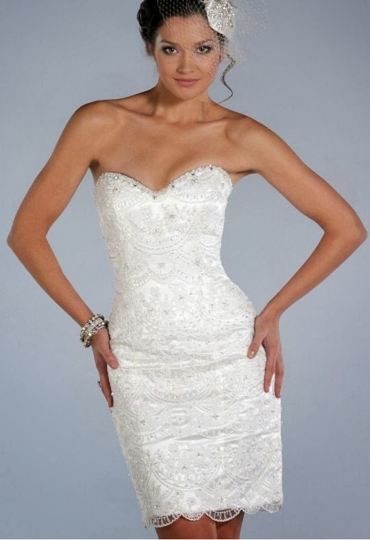2 IN 1 Wedding Dresses: Have a Vintage Wedding in 2014 with a Short and ...