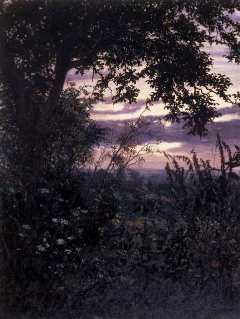 Léon Bonvin  French c1865, Rural Scene as seen on linen & lavender (l&l)