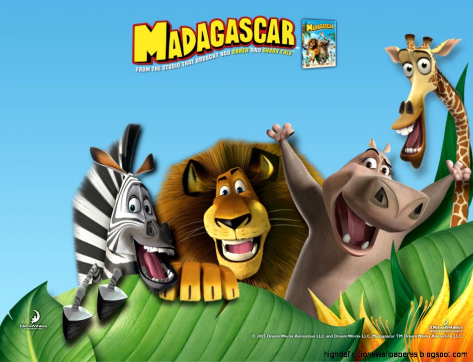 Madagascar Desktop Wallpaper Free  Cartoons Images