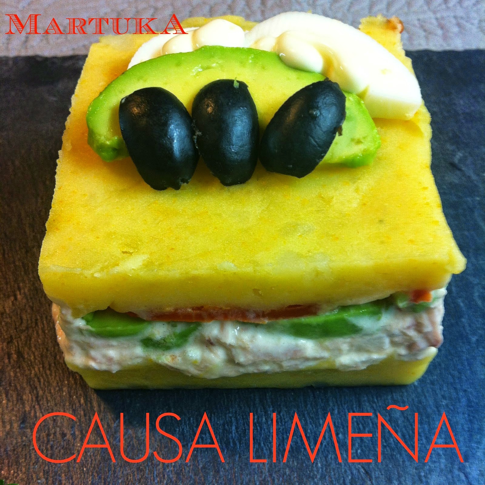 Las recetas de Martuka: Causa Limeña (Deconstrucción Peruana De La ...