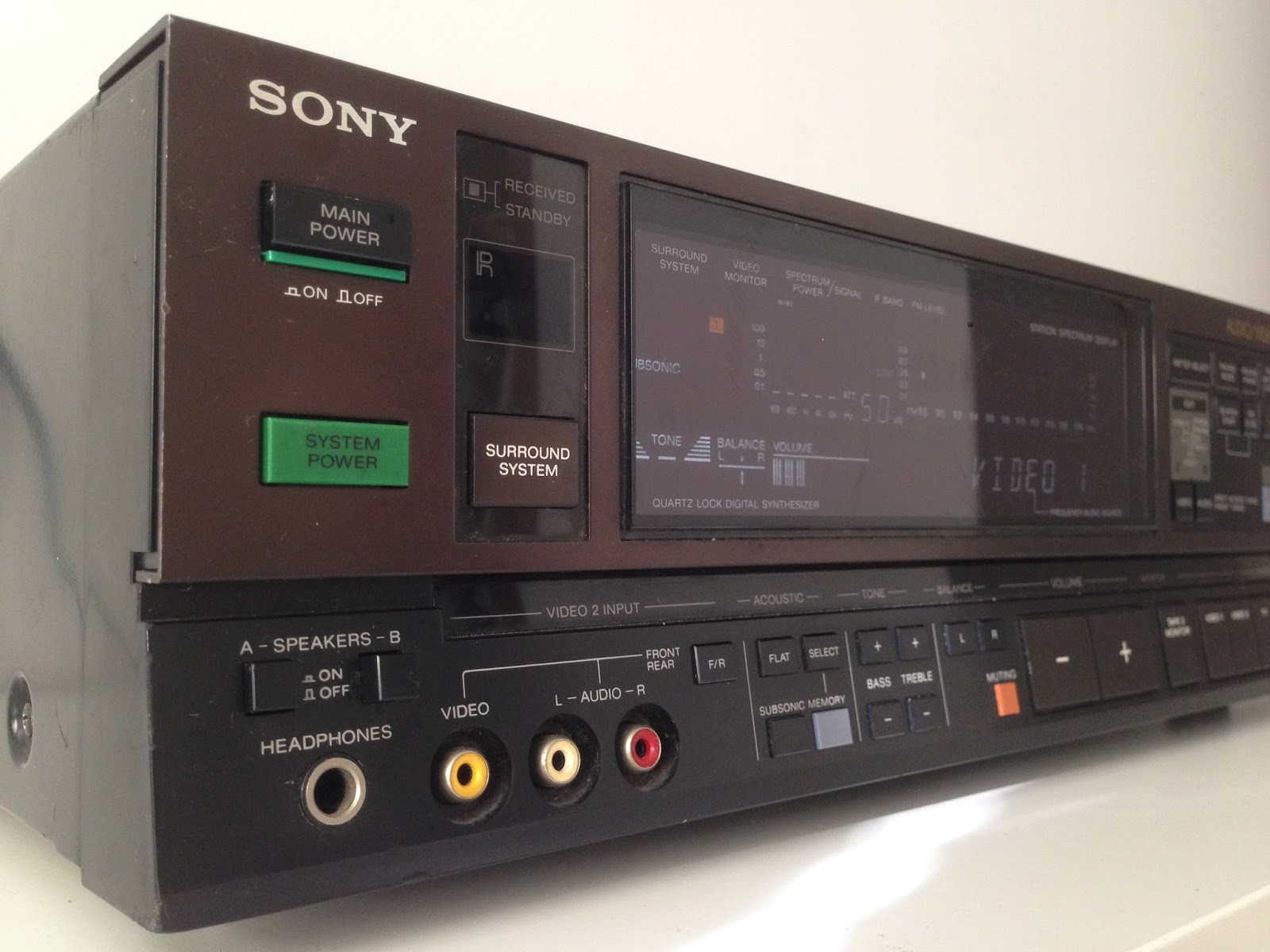 Vintage Stereo Guy Sony STRAV790 AM/FM Stereo Receiver (1992)