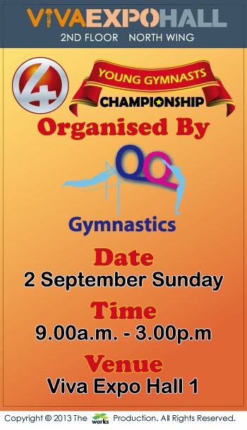 qq gymnastics, viva expo hall, young gymnasts championship