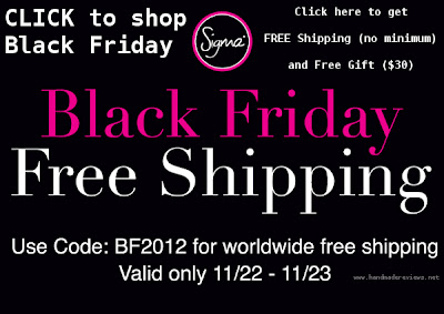Sigma Black Friday 2012 Free Shipping Code