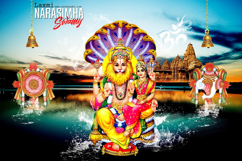 Lakshmi Narasimha Swamy HD Wallpapers Free Downloads | naveengfx