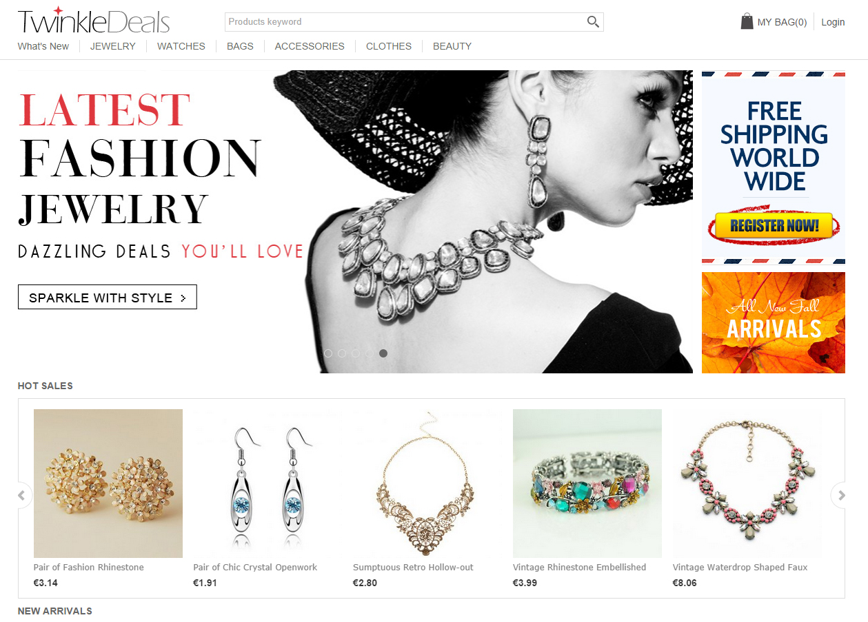 twinkledeals spedizione italia