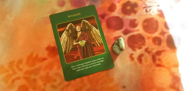 Massage - Archangel Raphael Healing Oracle Cards