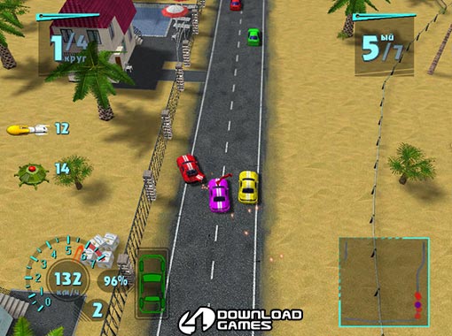 تحميل لعبة حرب السيارات والسباق Arcade Race Crash بروابط مباشرة Arcade-race-crash-01