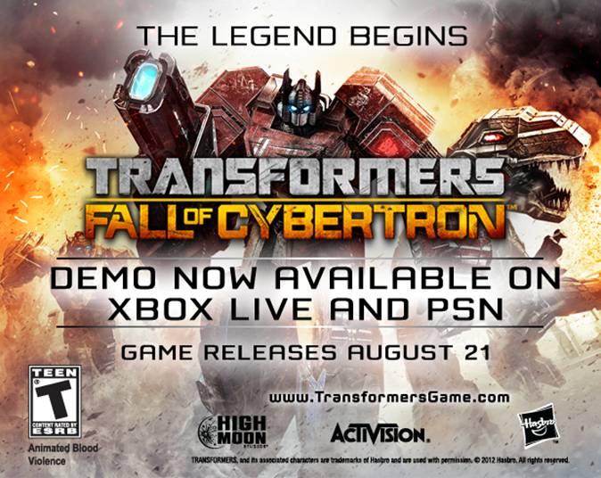 Transformers Live Action Movie Blog (TFLAMB) Transformers Fall of