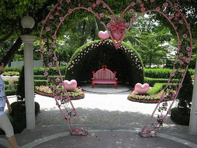 حديقة الحب في بانكوك في تايلند