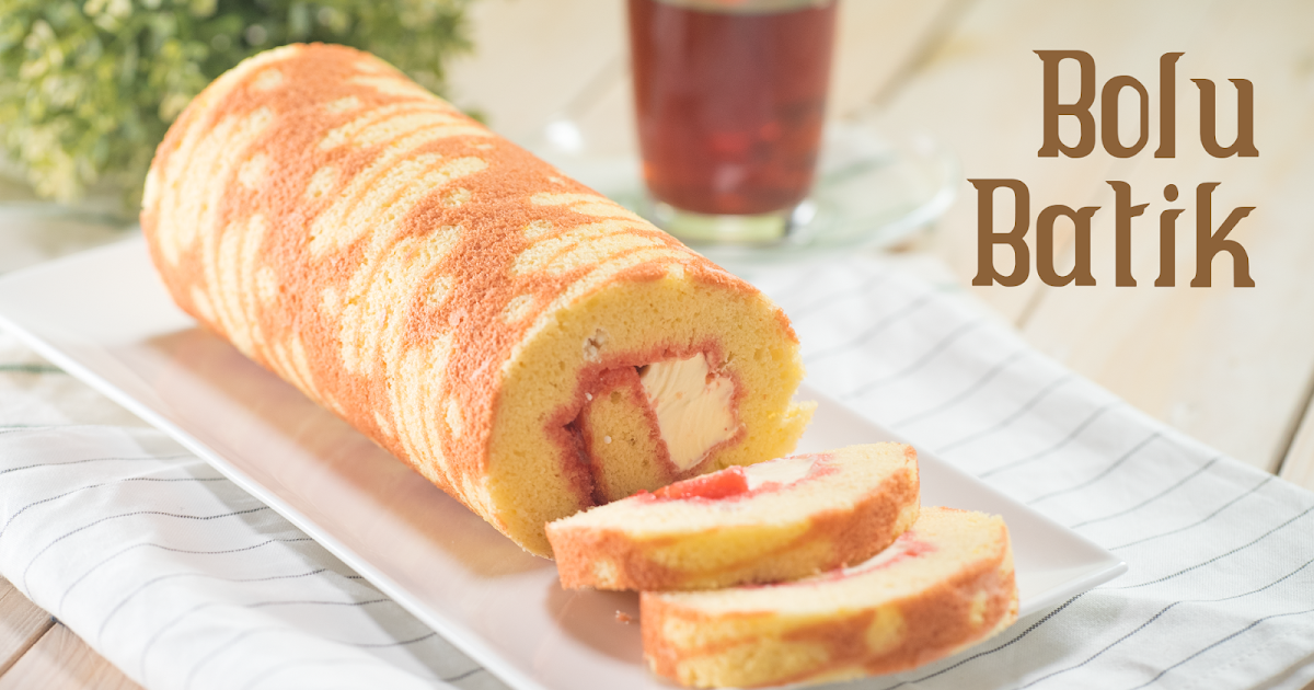 Resep Dhapoermu Resep Bolu Gulung Batik Resep Dhapoermu Resep Bolu Gulung Batik