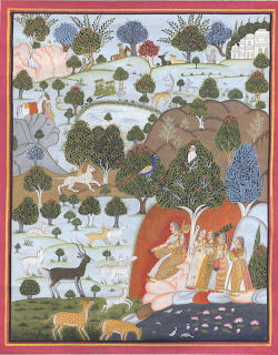 Indian Paintings Rajput Miniature