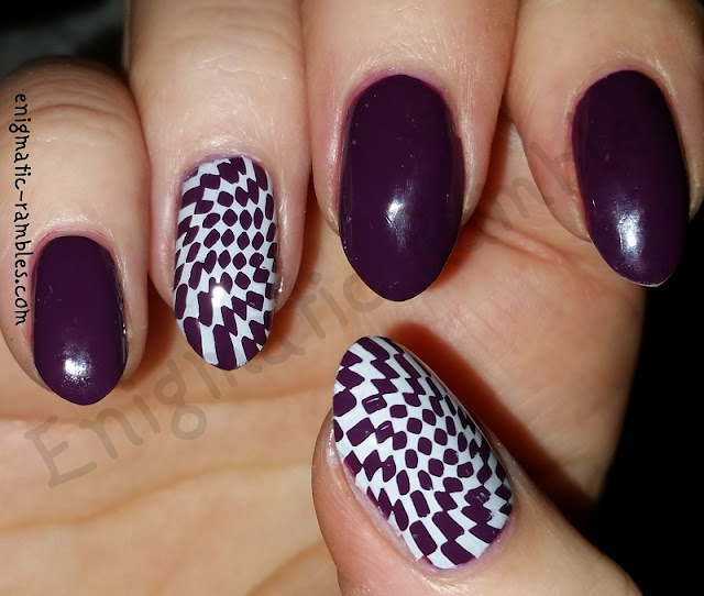 Twisted Cheque Nails twisted-cheque-nails-nail-art-moyou-123-moyou123