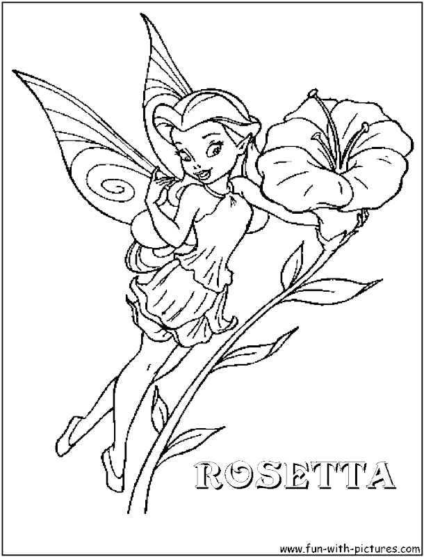 Rosetta coloring pages for kids title=