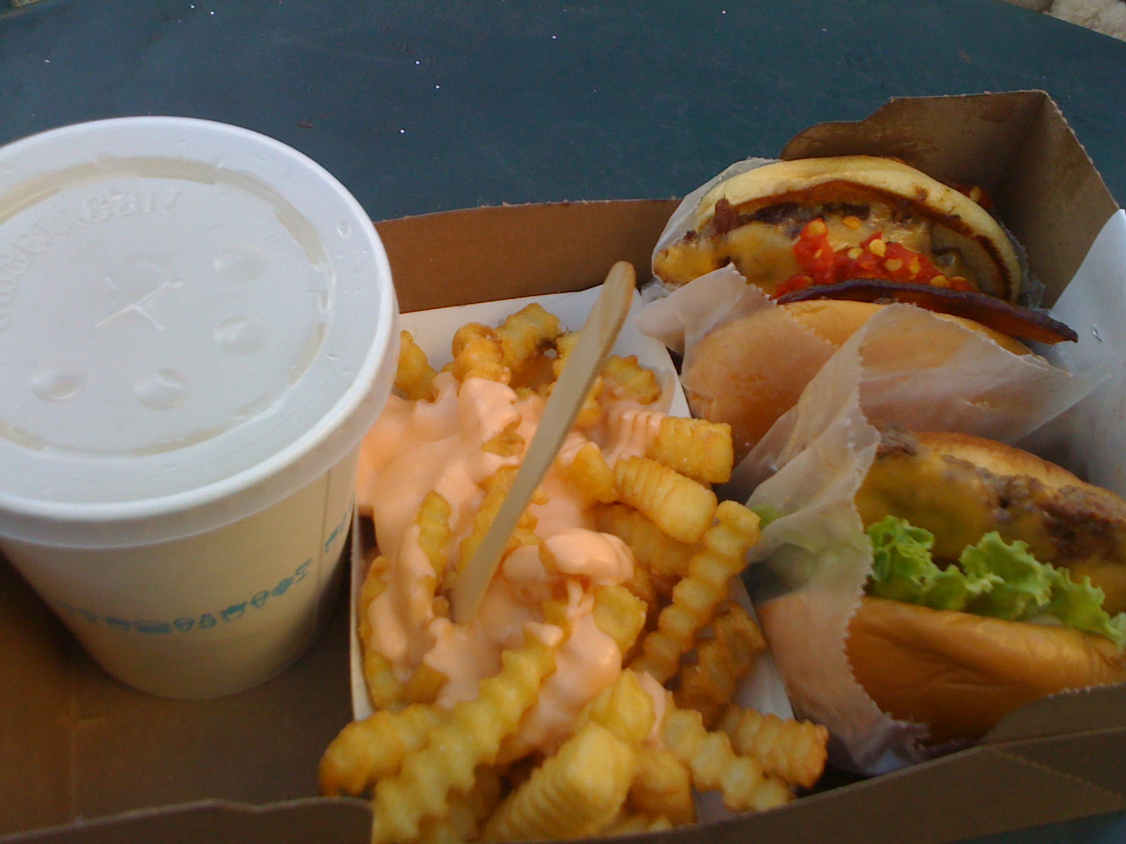 'Point Taken Classic Burgers Shake Shack & JG Melon