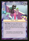 My Little Pony A Changeling Can Change Defenders of Equestria CCG Card