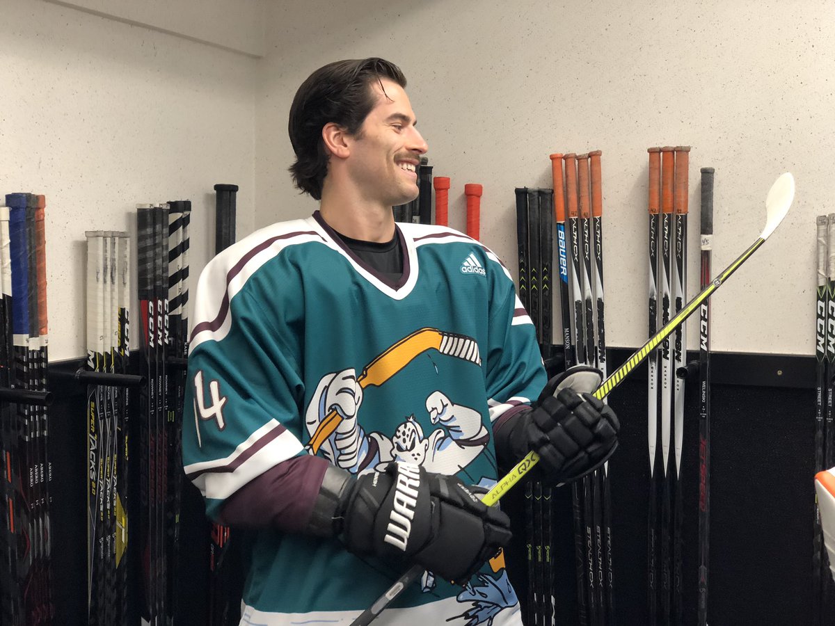 mighty ducks wild wing jersey