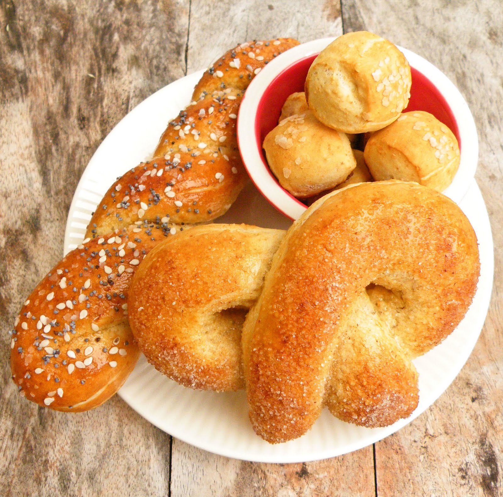 Vittles and Bits Whole Wheat Soft Pretzels