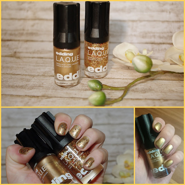 [Beauty] edding L.A.Q.U.E. heavy M.E.T.A.L.S. full metal G.O.L.D. - galactic gold & naughty nuggets