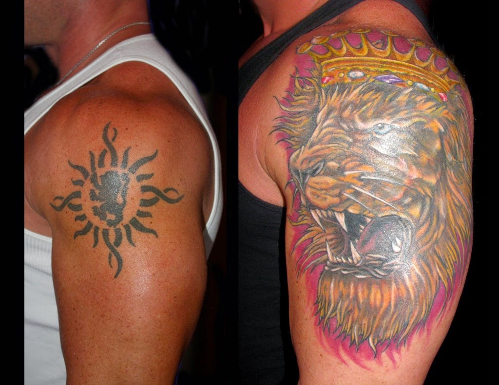 8. Cover Up Tattoo Before and After for Men - wide 2