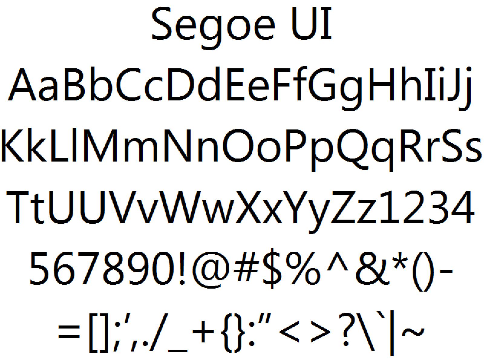 Css Font Stack: Segoe Ui Web Font – EIUAPH