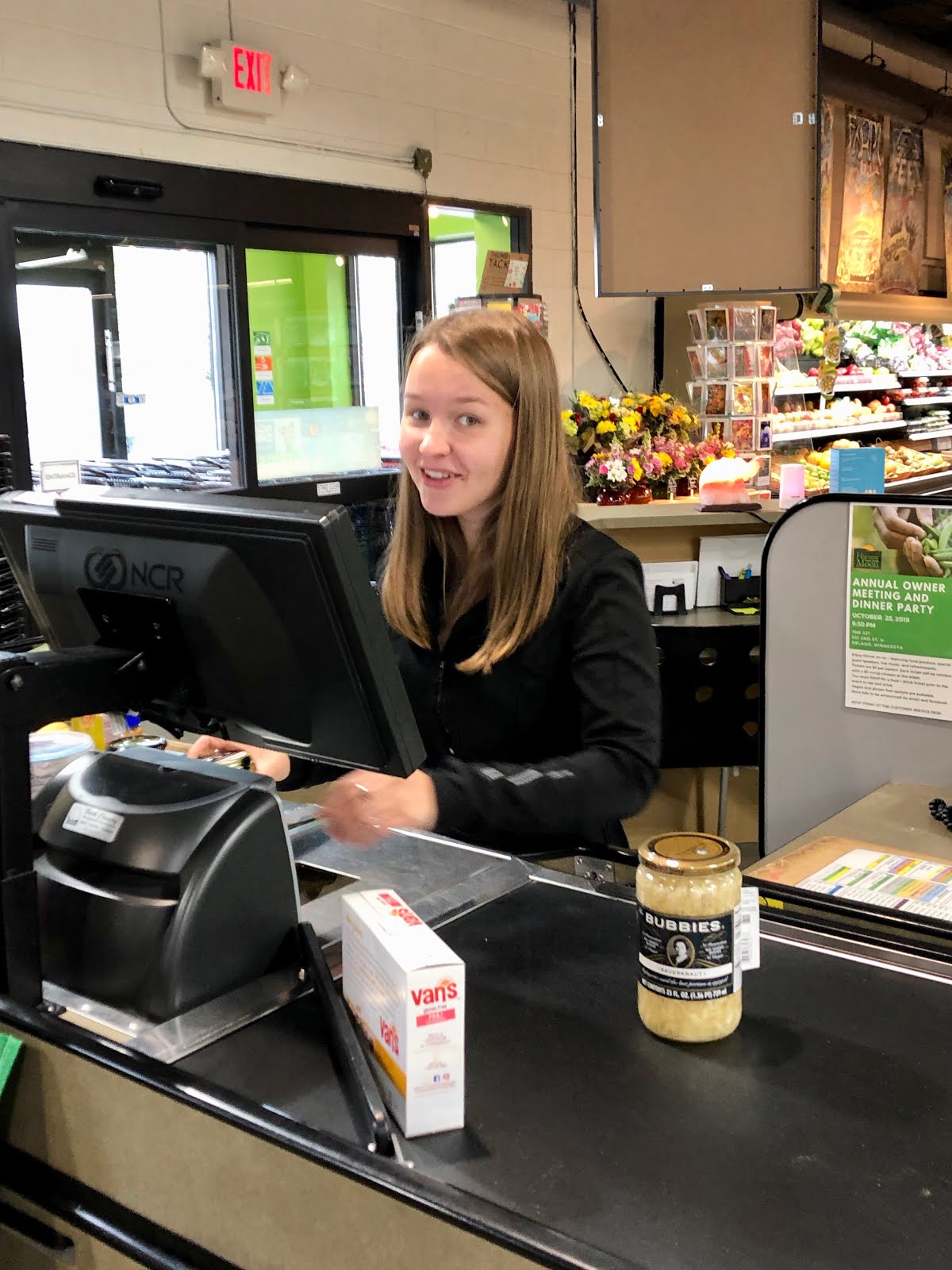 Co-Op in Long Lake does brisk business daily.