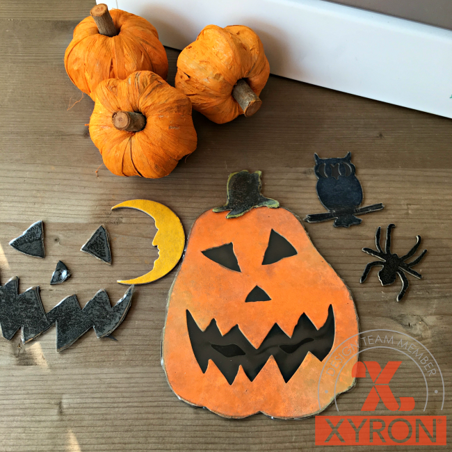 Halloween Laminated Fridge