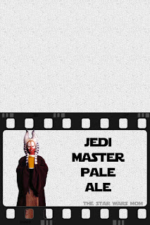 Free Printable Star Wars Party Drink Label - Jedi Master Pale Ale