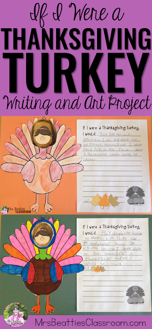 What would it BE like to be the Thanksgiving turkey? Let your students' imaginations run wild with this fun writing and art activity! This is the perfect activity for the days leading up to Thanksgiving break!