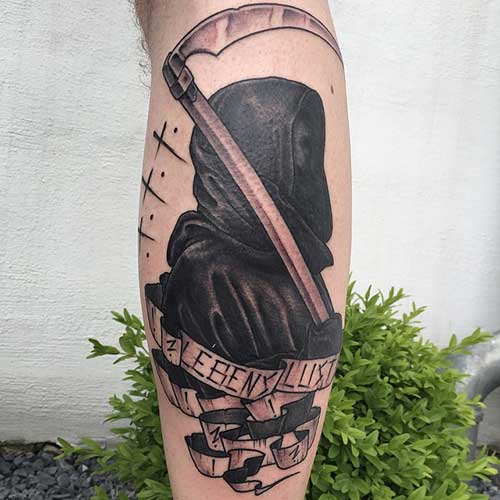 grim reaper tattoos with quote azrail dövmeleri grim reaper tattoos with quote azrail dövmeleri