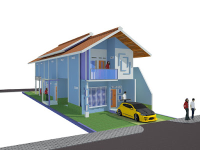 Model Atap Rumah Minimalis 2 Lantai