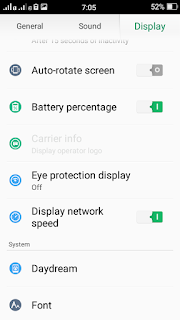 Show internet speed on android without any app