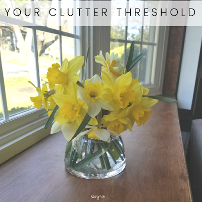 a clutter threshold