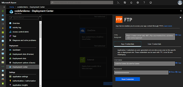 ftp setup in Web App-codefari ftp setup in Web App-codefari