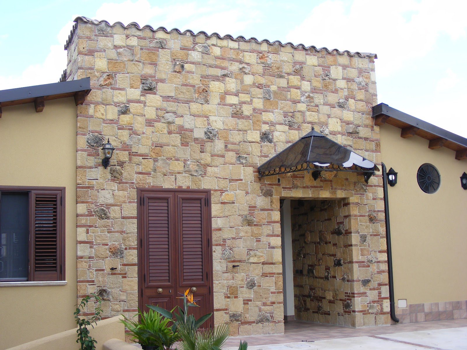 i miei lavori di intonaco stampato