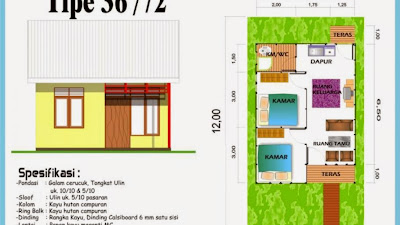Kumpulan Desain Rumah Minimalis Type 21