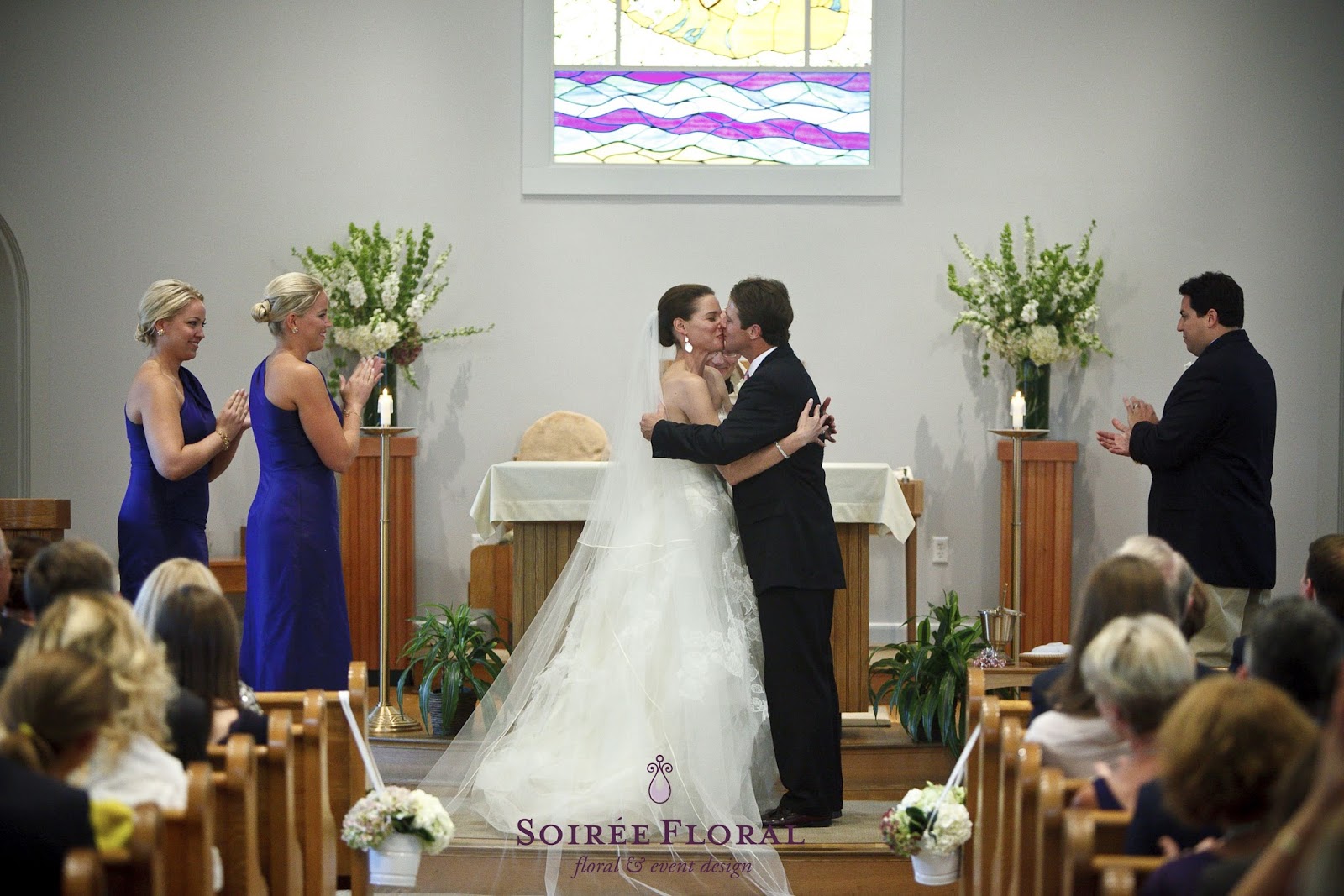 Soirée Floral: Real Wedding Sankaty Golf Club