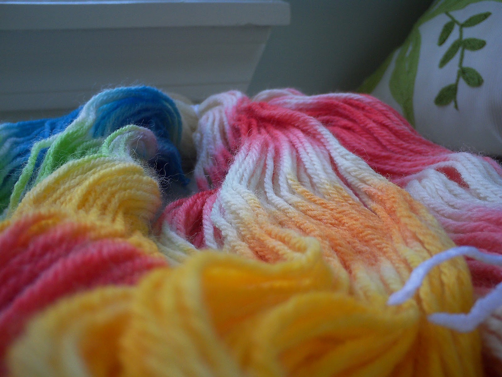 Would You Like Yarn With That? Candied Rainbow Yarn