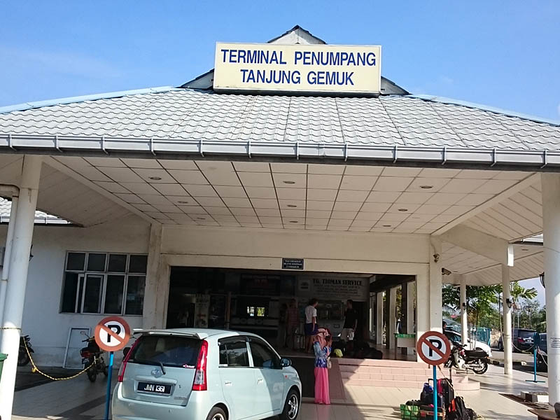 Tg Gemok  Jetty Terminal Ferry To Tioman Island