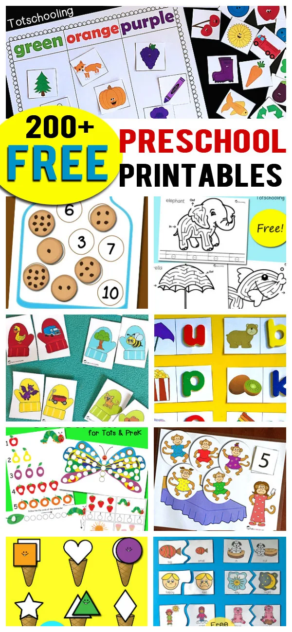 Captivating Printable Pages For Preschoolers Artwork for Your Screen