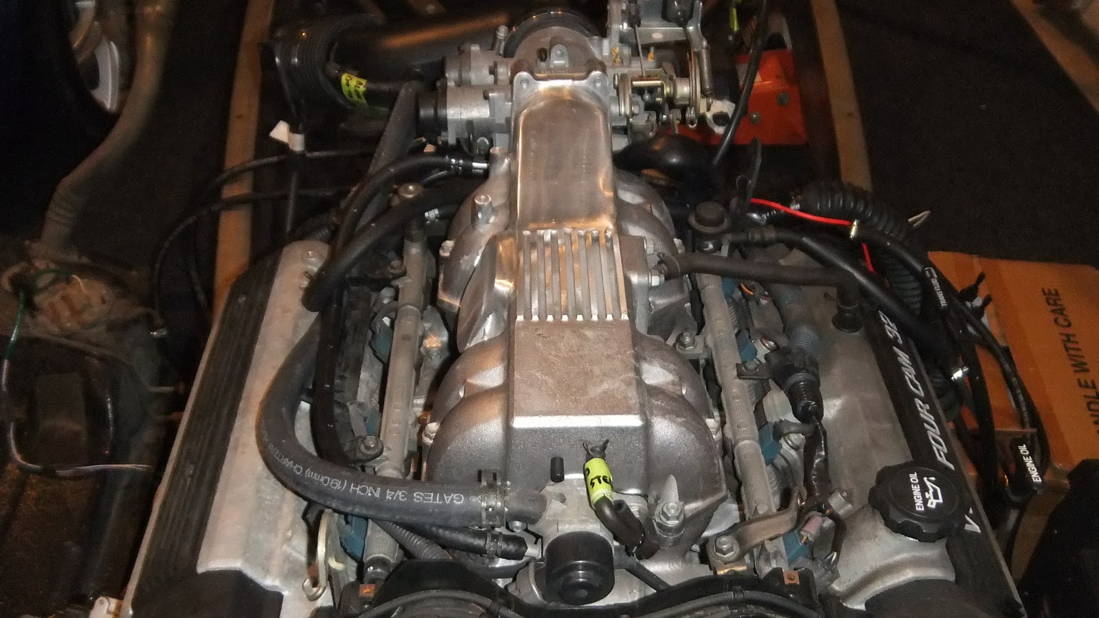 Flaming Ford: Engine - Intake manifold modifications