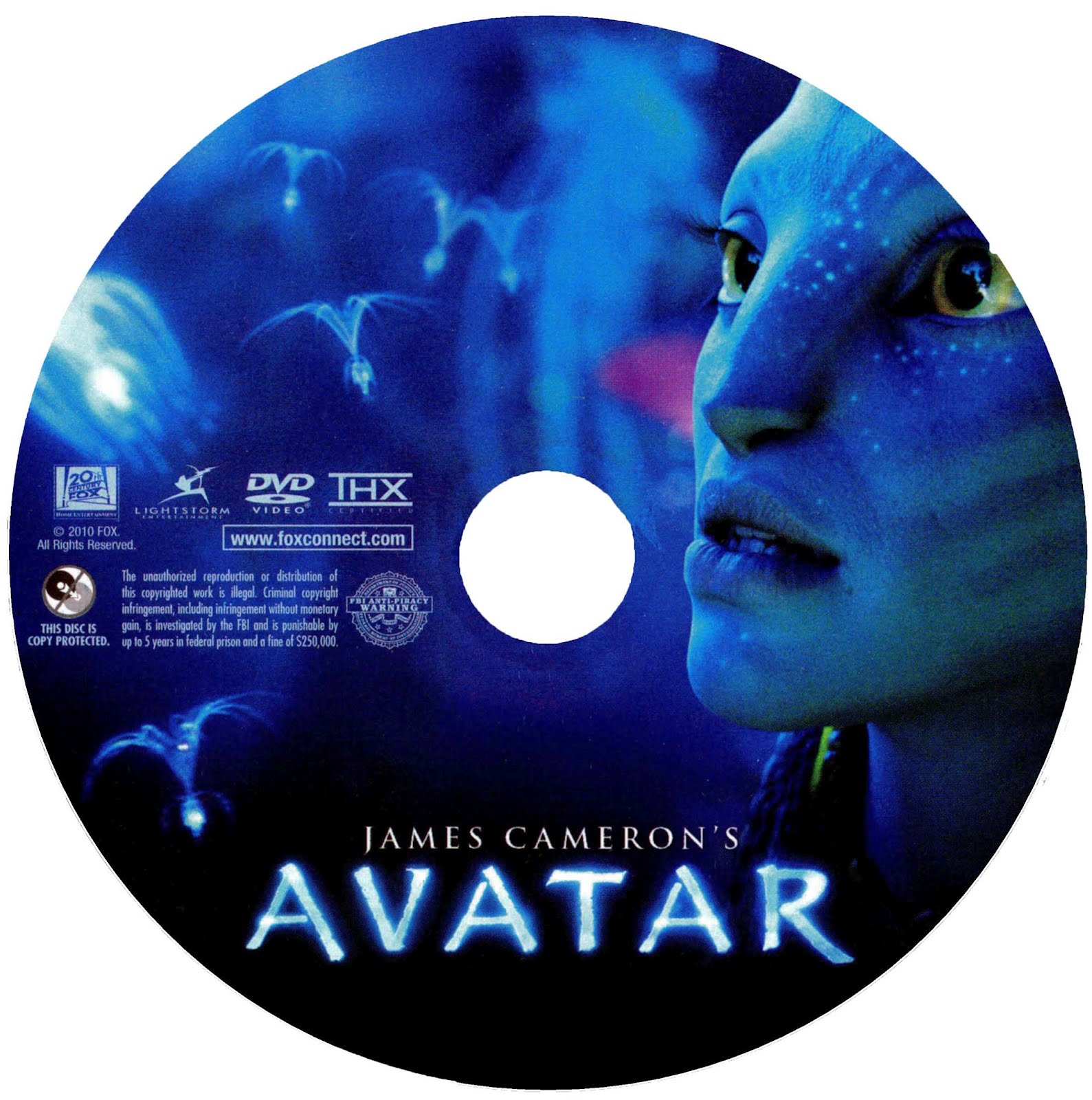 Avatar (2009) Movie Poster and DVD Cover Art