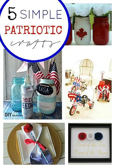 5 simple Patriotic crafts that you can make!
