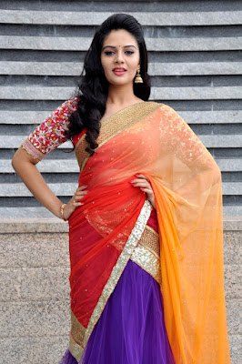 SriMukhi in Saree Photos
