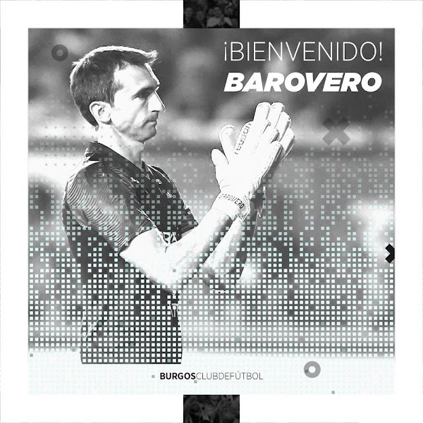 Oficial: El Burgos CF ficha a Barovero