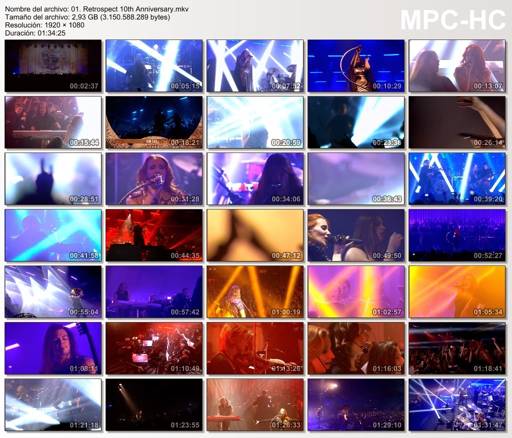 Epica - Retrospect 10th Anniversary (2013) [BD-Rip 1080p.]