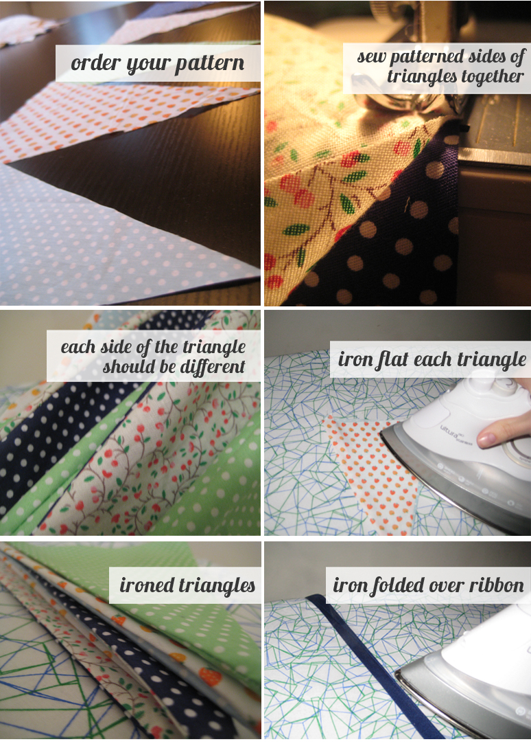 thestorygodgaveus how to make fabric bunting a diy tutorial