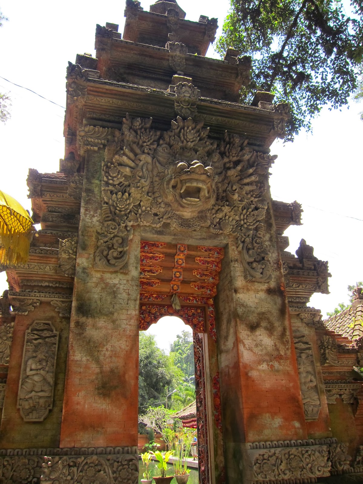 【峇里島自由行】Bali慶生之旅D2(上): 象洞/聖泉寺/Tegallalang/ I Made Joni。造訪烏布古蹟遺址