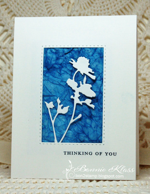 Stamping with Klass Tissue Paper for CAS Mix Up