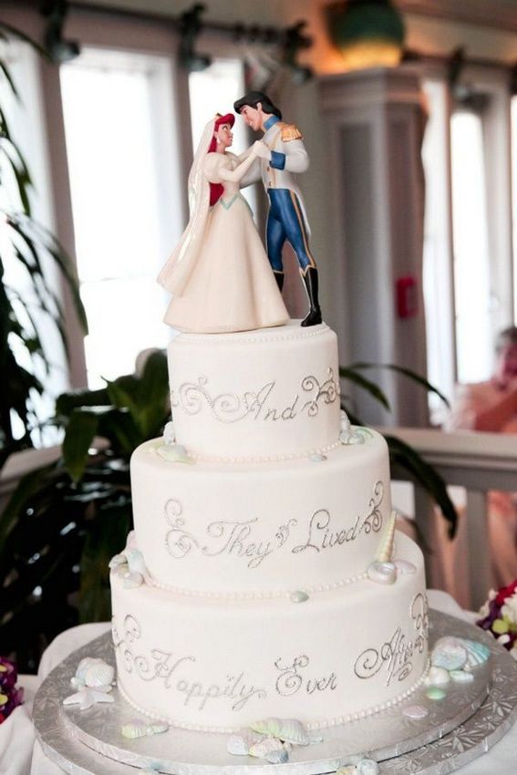 Top 21 Disney Wedding Cakes Wedding Celebration