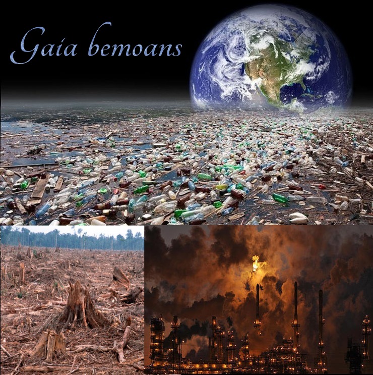 Past, Present and Future Trilogy | Part #3 - Breaking the illusionary concept of life - 17 gaia, earth, pollution, devastation